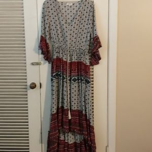 Super cool hippie dress!